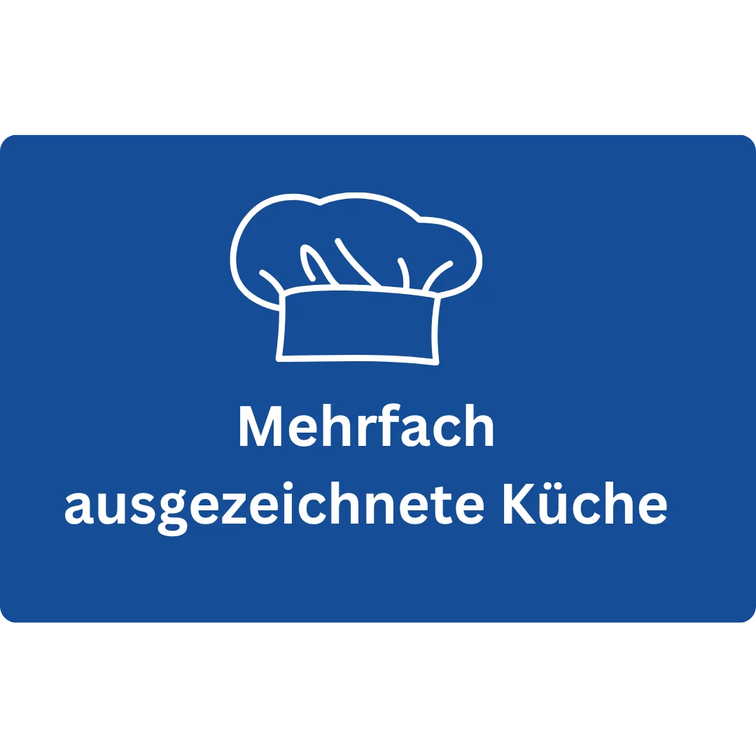 Mehrfach ausgezeichnete Küche