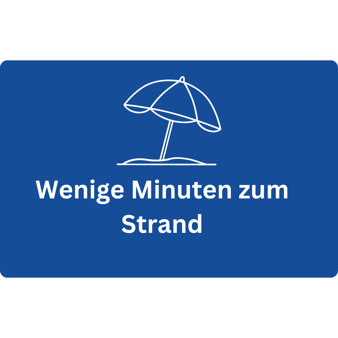 Wenige Minuten zum Strand