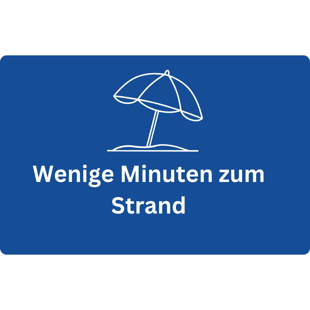 Wenige Minuten zum Strand